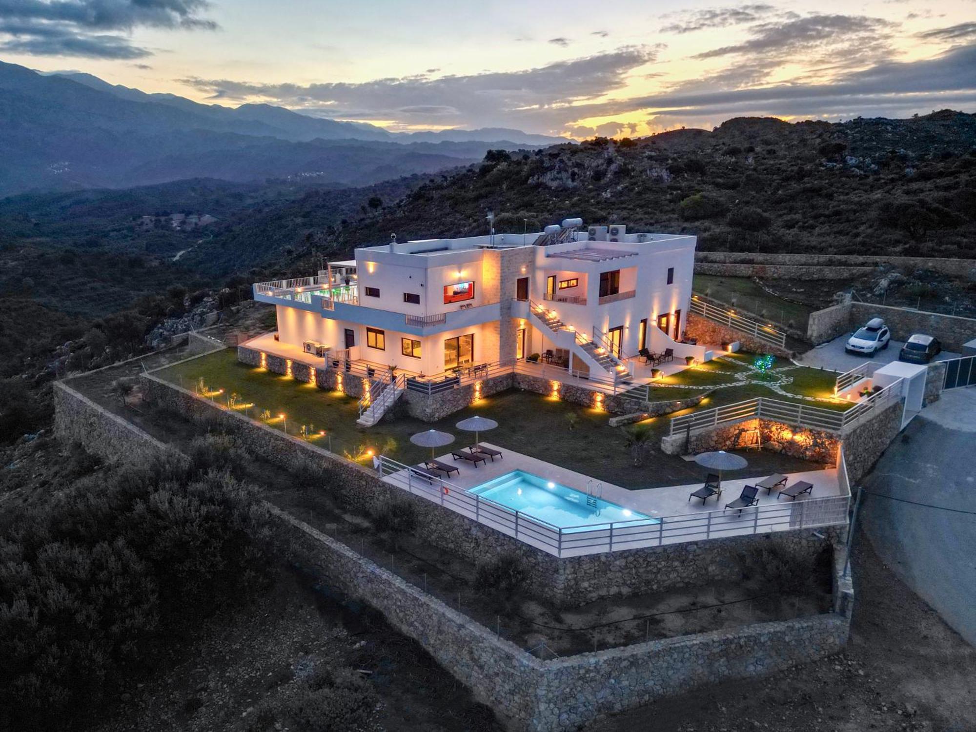 Villa D'Anvers - Luxury Holiday Resort Souda Exterior foto
